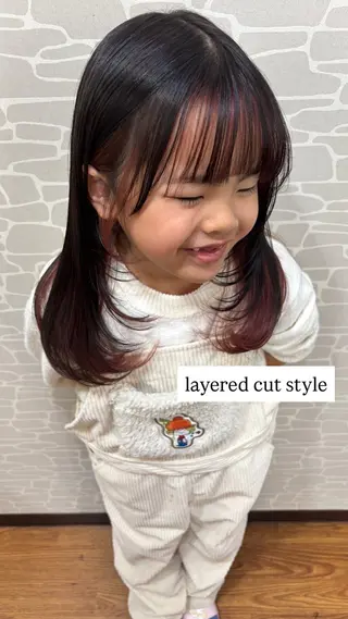 ロング 飛彈 優風のヘアスタイル