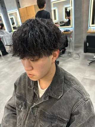 パーマ メンズ 札幌メンズ指名 No. 1/光👑のヘアスタイル