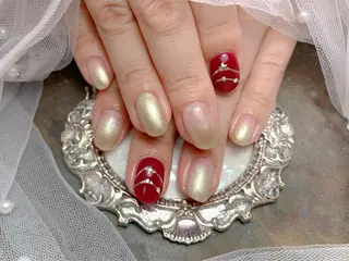 ネイル マジック ミラーのネイルデザイン