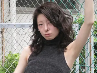 ミディアム ヘアアレンジ Kiwa 江坂のヘアスタイル