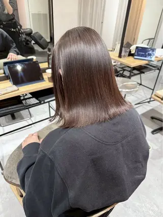 鶴ケ峰カラー 透明感カラー葵🫧のヘアスタイル