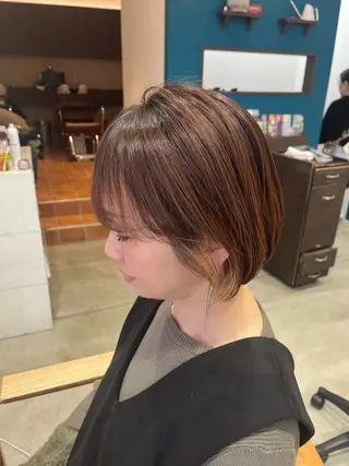 ショート CLIQUE　有木 七虹のヘアスタイル