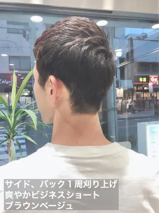 ショート カラー ヘアアレンジ メンズ メンズパーマ特化/ メッシュ/薫/店長のヘアスタイル