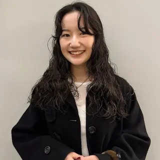 ロング パーマ 原宿/くるくるパーマ 🌴yacoのヘアスタイル