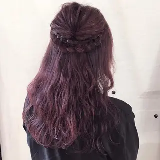 カラー ヘアアレンジ K-POP好き美容師 🇰🇷Kai.Yのヘアスタイル
