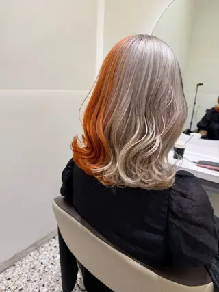 ミディアム ✨透明感カラー×艶髪 ✨生神優季のヘアスタイル