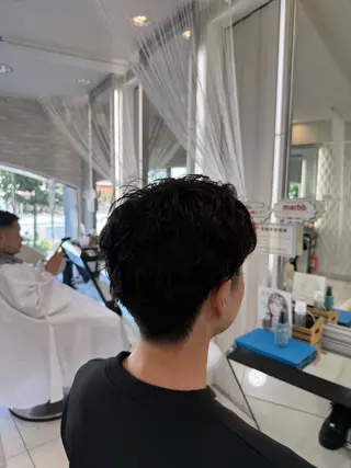 パーマ メンズ 🔥men's特化 🔥三上 拓真のヘアスタイル