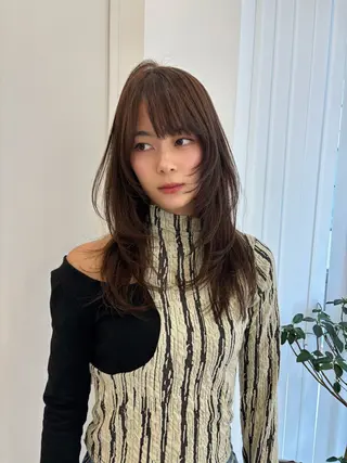 ロング カラー レイヤーカット🎀 kanaのヘアスタイル