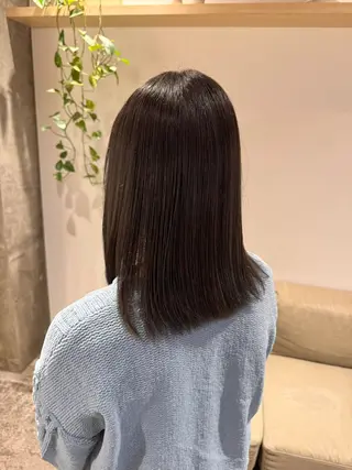 カラー 𝐌𝐢𝐮♥透明感 カラー♥のヘアスタイル