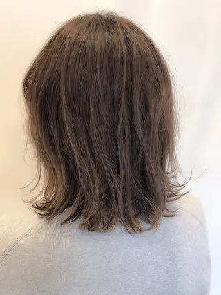 ショート カラー ヘアアレンジ アズール 深谷店のヘアスタイル
