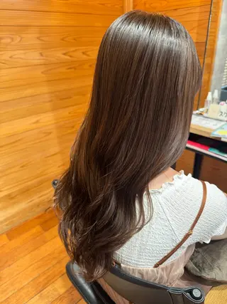 ロング カラー miyu .のヘアスタイル