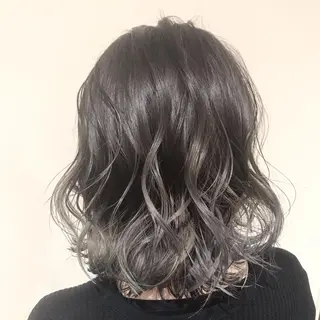 ショート カラー 髪質改善カラー韓国風 レイヤーtudaのヘアスタイル