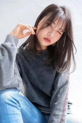 ロング カラー ANGELICA 難波店のヘアスタイル