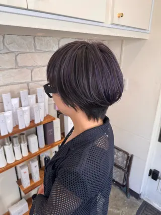 ショート 🔥メンズパーマ/ ✨レディースショートのヘアスタイル