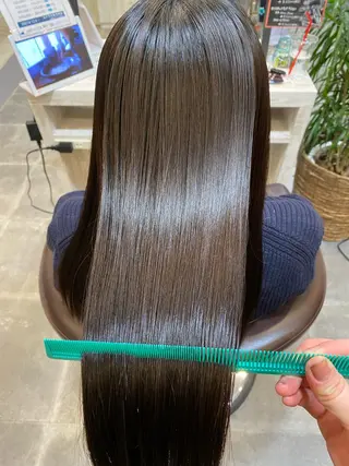 ロング ノンダメージ 🥑mikubanのヘアスタイル