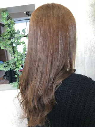 ロング カラー 縮毛矯正の達人 ☆ 松本のヘアスタイル