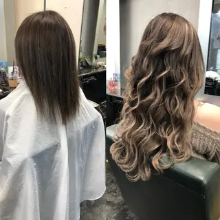 セミロング *エクステ/髪質改善 カラー特化*マサキのヘアスタイル