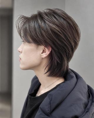 カラー メンズ メンズカット眉WAX 専門スタイリスト岡田のヘアスタイル