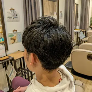 メンズ フルムーン村上 心のヘアスタイル