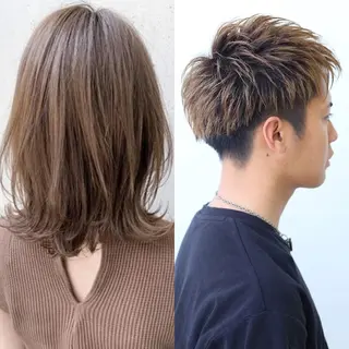 カラー LOOP 佐藤のヘアスタイル