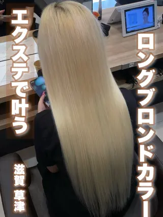 地毛級シールエクステ 特化｜Riaのヘアスタイル