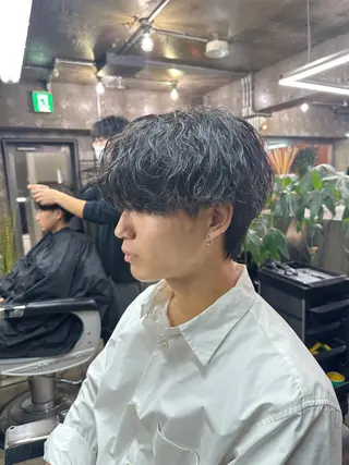 パーマ メンズ 松田 潤平／メンズ特化のヘアスタイル