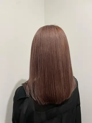 セミロング ら んのヘアスタイル