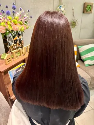 ロング 関根 虹輝のヘアスタイル