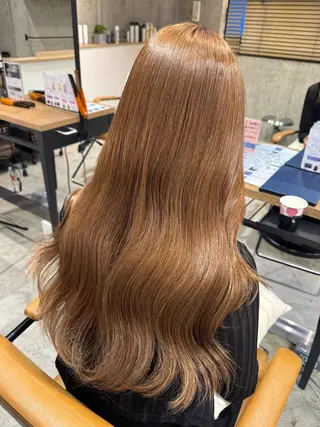 ロング カラー ヘアアレンジ 🤍himari🤍 レイヤー×艶髪特化のヘアスタイル