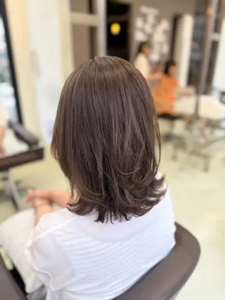 ミディアム 新井優馬｜絶壁解消 ショート・ボブのヘアスタイル