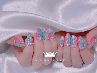 ネイル 長さだし専門店 M2 rikaのネイルデザイン
