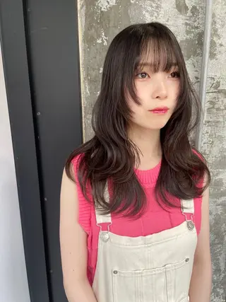 ロング 髙塚碧🇰🇷 韓国ヘア🎗️のヘアスタイル