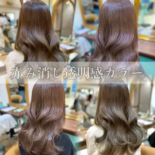 ロング ショート/ボブ 艶髪カラーTOSHIのヘアスタイル