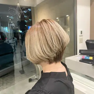 ショート MATISSE藤崎 渕上 ジュビアイのヘアスタイル