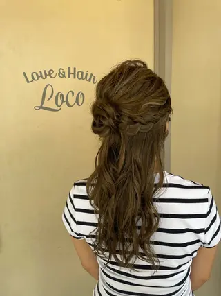 ヘアアレンジ Love&Hair Loco店 高橋遥香のヘアスタイル