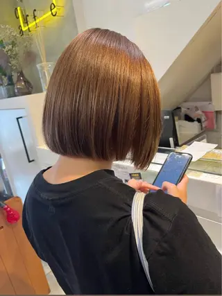カラー 石川 心渚のヘアスタイル