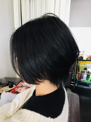 ショート カラー 阿久津 泰幸のヘアスタイル