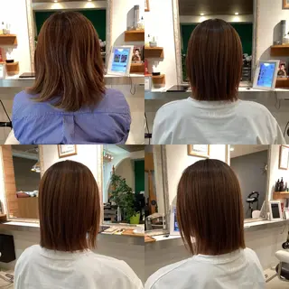 ミディアム hair bonitaのヘアスタイル