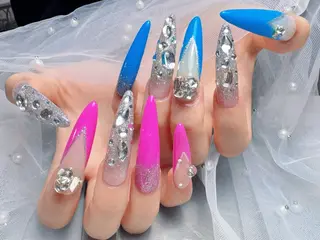ネイル マジック ミラーのネイルデザイン