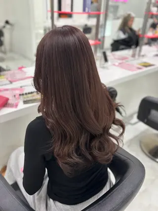 ロング カラー ヘアアレンジ 垢抜け透明感 カラー🪽ྀི🤎のヘアスタイル
