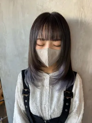 セミロング 髪質改善/美髪矯正 🪼土屋そーたのヘアスタイル