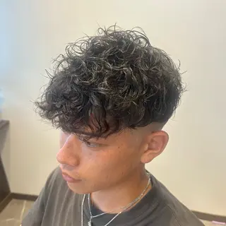 パーマ メンズ 💈理容室/メンズカ ット/フェード/煌のヘアスタイル