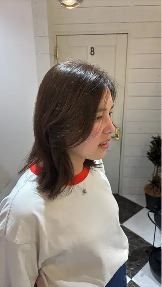 ミディアム カラー Chu /Mizukiのヘアスタイル