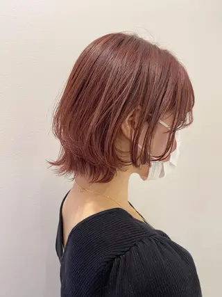 ショート カラー ヘアアレンジ 天神レイヤーカット No.1💖マユカのヘアスタイル