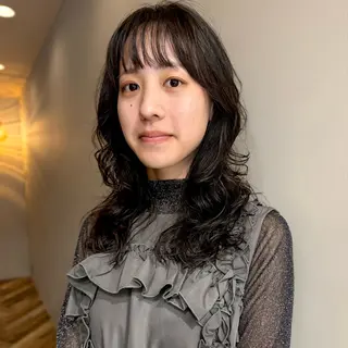 ロング 艶ブリーチカラー✨ ボブレイヤーSakiのヘアスタイル