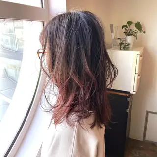 セミロング NAKAHARA TSUKUSHIのヘアスタイル