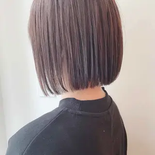 ミディアム カラー 艶髪✨️ kuyumi🌷のヘアスタイル