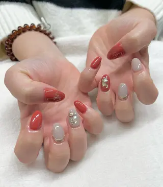 ネイル AISAフィル× ハードモチ最強のネイルデザイン