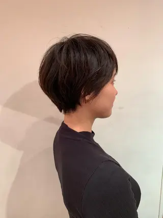 ショート 💁♂️メンズカッ トパーマ💈大田涼華のヘアスタイル