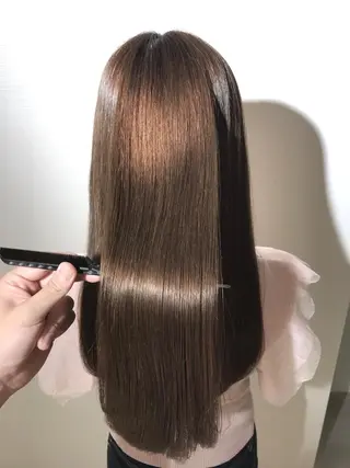 ロング カラー パーマ ヘアアレンジ 🥇髪質改善🥇 polon代表鵜澤のヘアスタイル
